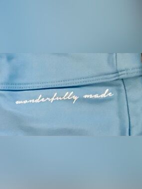 Wonderfully Made Arctic Blue banded Bikini Bottom - Women Swim